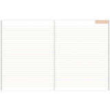 A - Journal Stationery - JOURNAL Notizbuch Beige - ROSA ECK - Beige, ,