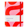 A-Journal Stationery JOURNAL Notizbuch Rosa/Rot