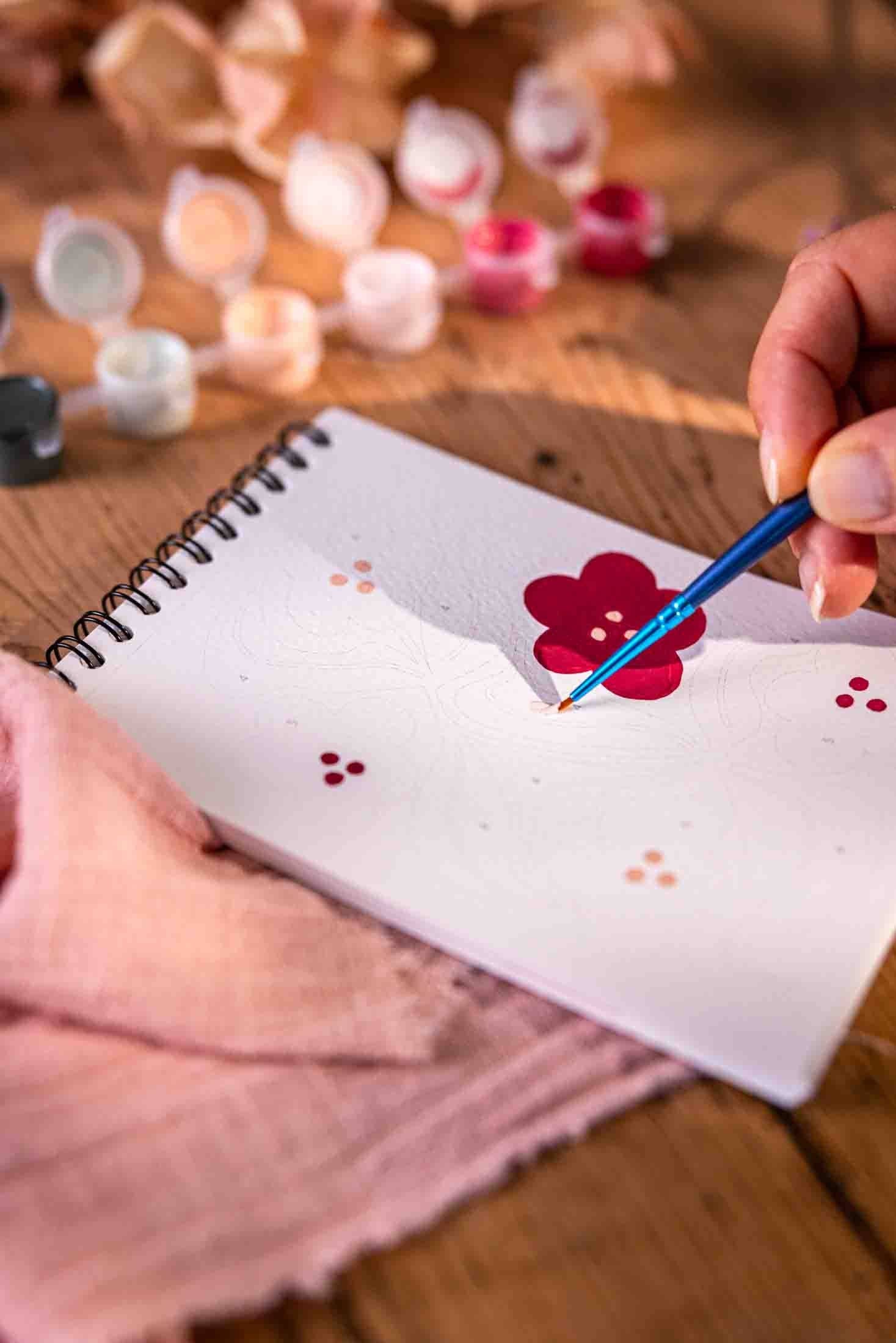 Malen nach Zahlen Set • Vine Flowers