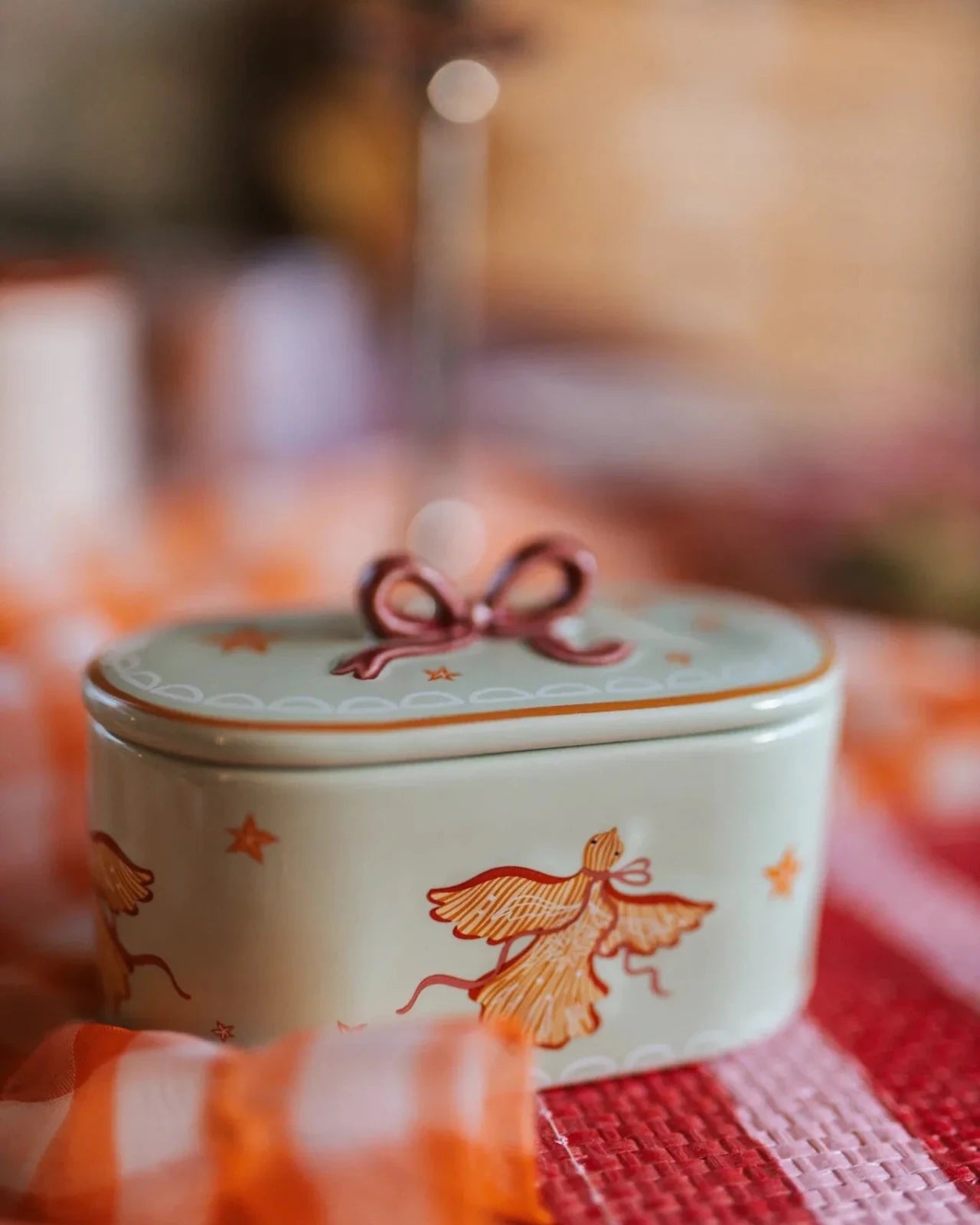 All the Luck in the World - Aufbewahrungsdose • Bird with Bow - ROSA ECK