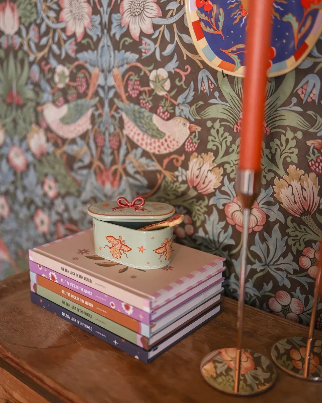 All the Luck in the World - Aufbewahrungsdose • Bird with Bow - ROSA ECK