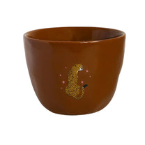 All the Luck in the World - Becher (300 ml) • Brown Leopard - ROSA ECK