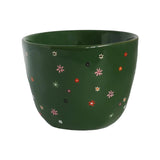 All the Luck in the World - Becher (300 ml) • Green Multi Flowers - ROSA ECK