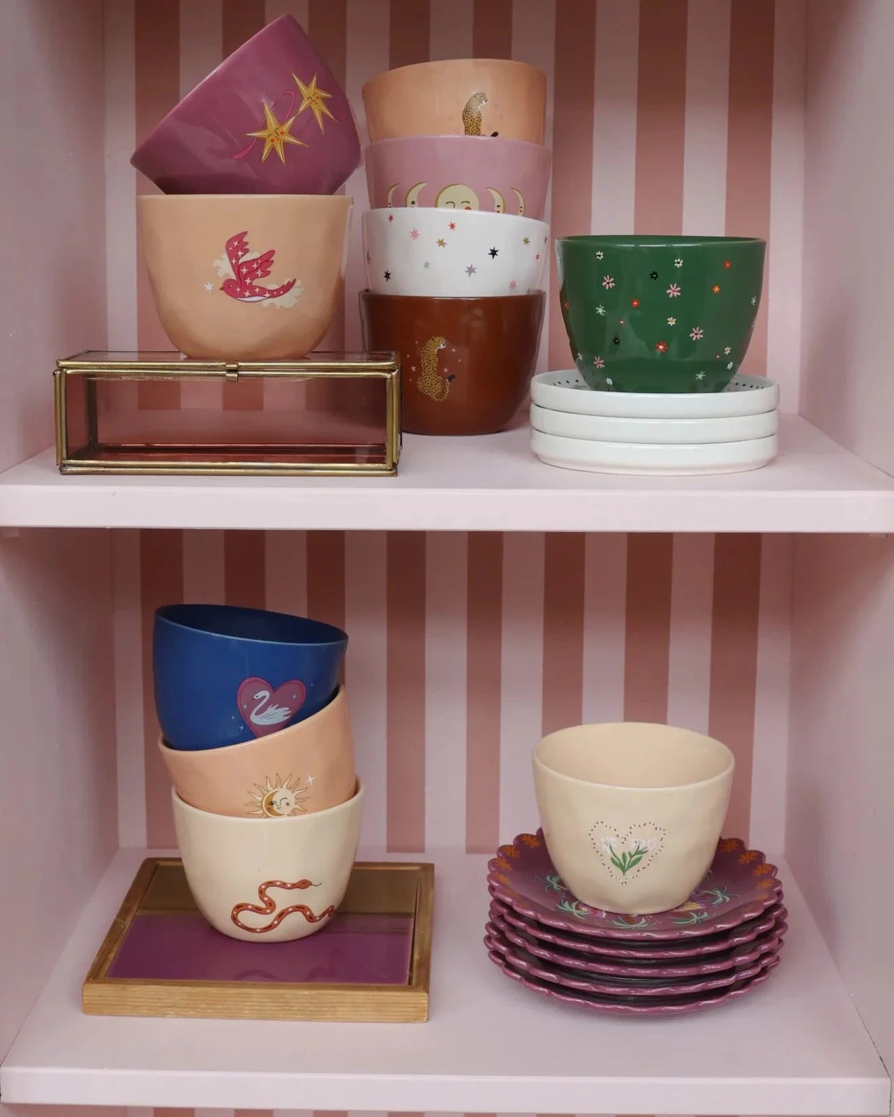 All the Luck in the World - Becher (300 ml) • Peach Sun - ROSA ECK