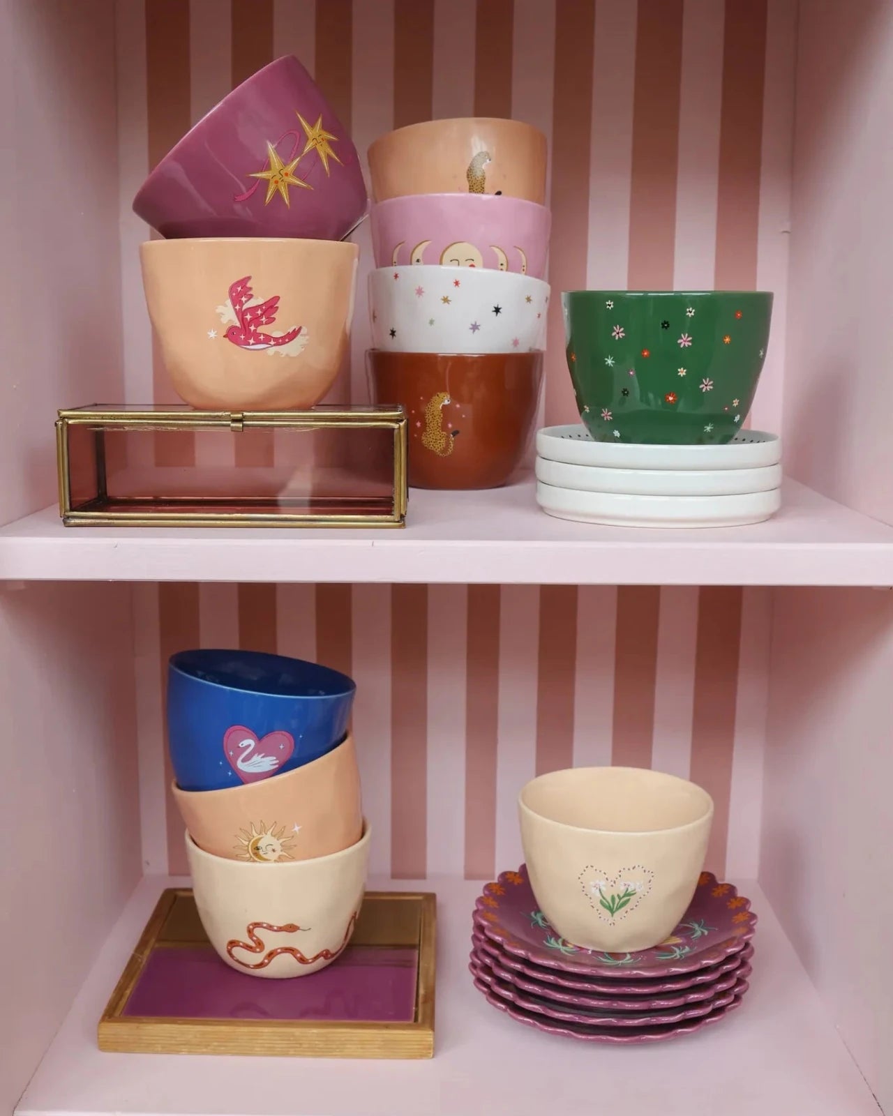 All the Luck in the World - Becher (300 ml) • Sand Snake - ROSA ECK