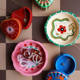 All the Luck in the World - Herzbox Aufbewahrungsdose • Eyes - ROSA ECK