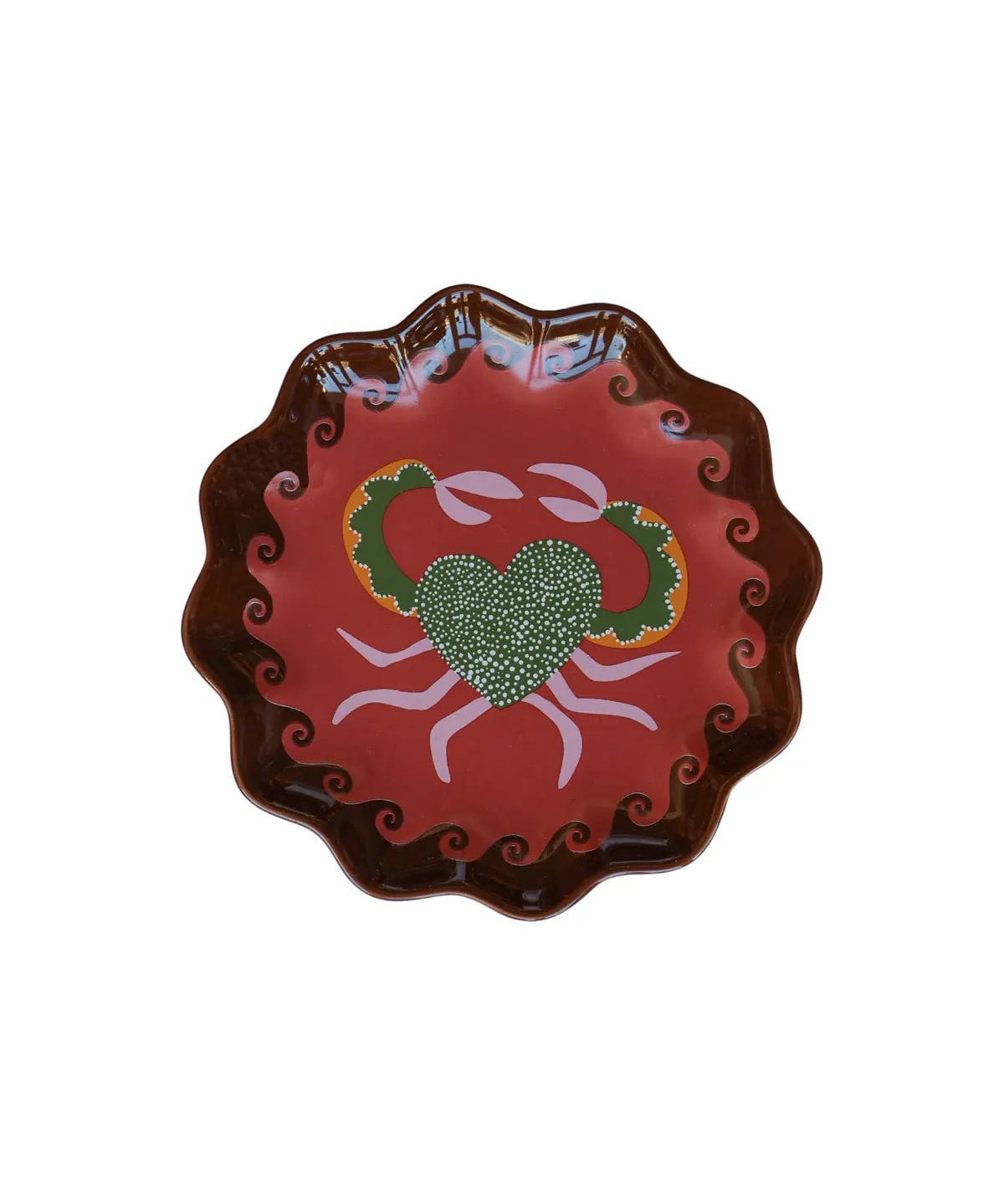 All the Luck in the World - Kleiner Teller • Crab - ROSA ECK