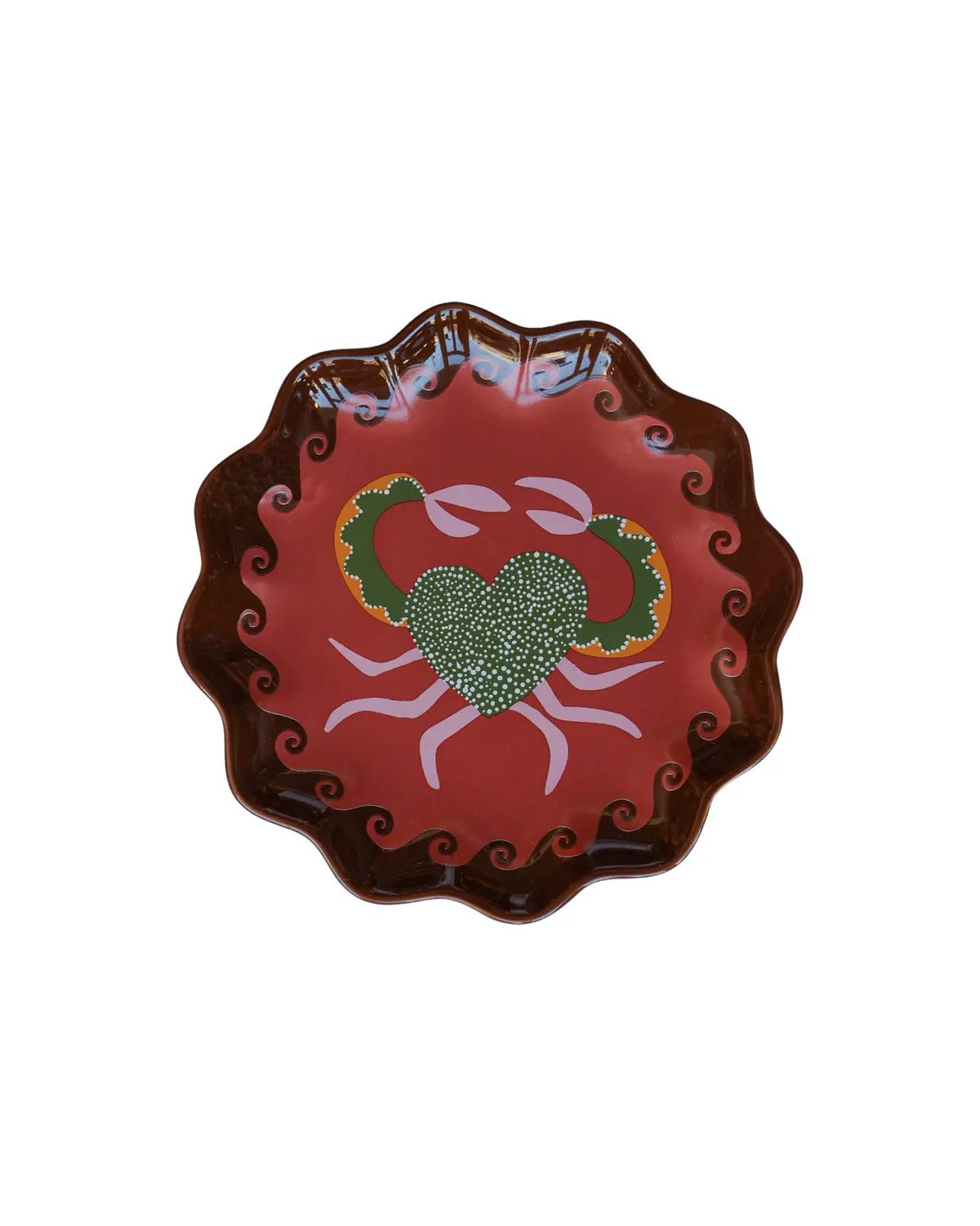 All the Luck in the World - Kleiner Teller • Crab - ROSA ECK