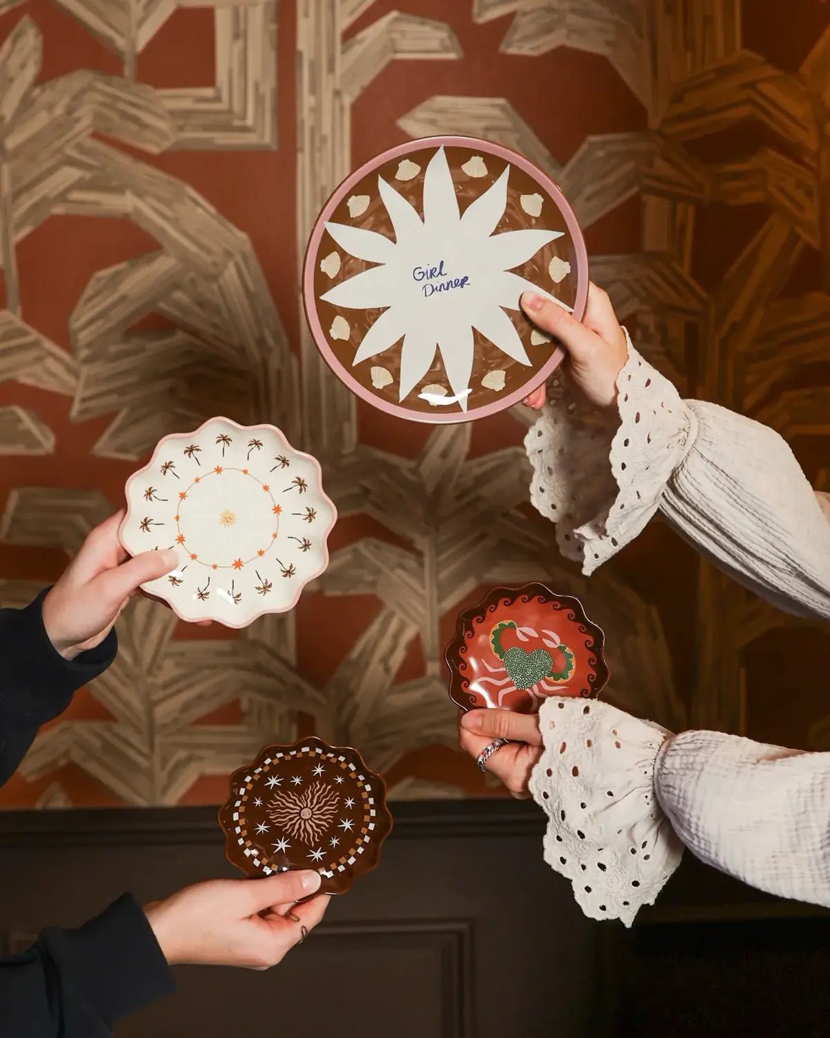 All the Luck in the World - Kleiner Teller • Palmtrees - ROSA ECK