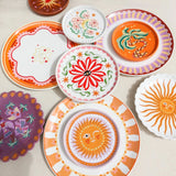 All the Luck in the World - Kleiner Teller / Schmucktablett • Heart With Fire - ROSA ECK