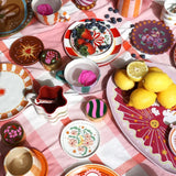 All the Luck in the World - Kleiner Teller / Schmucktablett • Heart With Fire - ROSA ECK