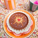 All the Luck in the World - Kleiner Teller / Schmucktablett • Heart With Fire - ROSA ECK