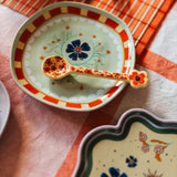 All the Luck in the World - Löffel • Yellow with Poppies - ROSA ECK