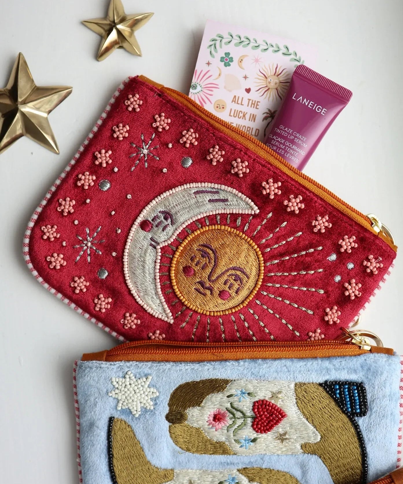 All the Luck in the World - Mini-Beutel • Sun and Moon - ROSA ECK