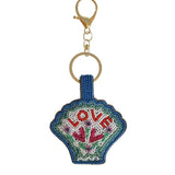 All the Luck in the World - Schlüsselanhänger • Love Shell - ROSA ECK