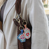 All the Luck in the World - Schlüsselanhänger • Love Shell - ROSA ECK