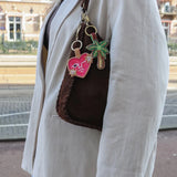 All the Luck in the World - Schlüsselanhänger • Palmtree - ROSA ECK