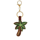 All the Luck in the World - Schlüsselanhänger • Palmtree - ROSA ECK