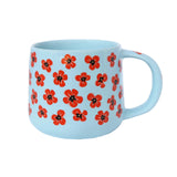 All the Luck in the World - Tasse • Blue with Poppies - ROSA ECK