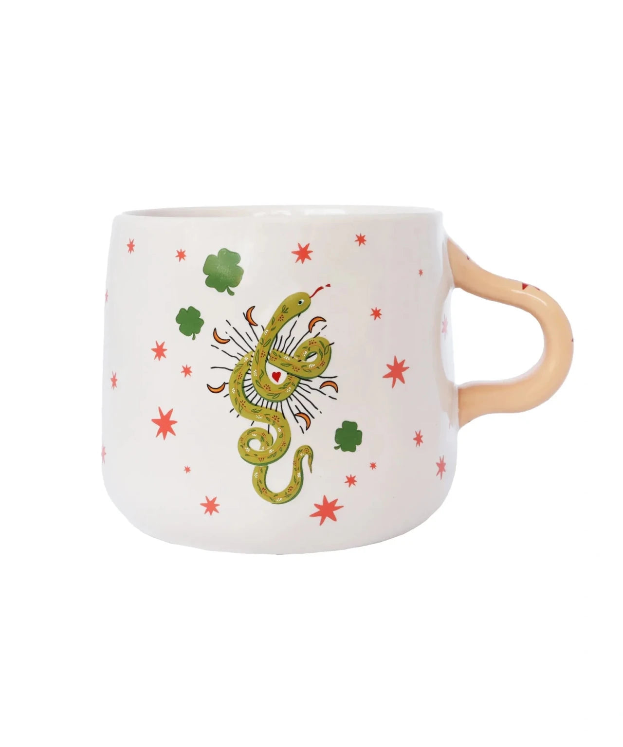All the Luck in the World - Tasse • Snake with Stars - ROSA ECK