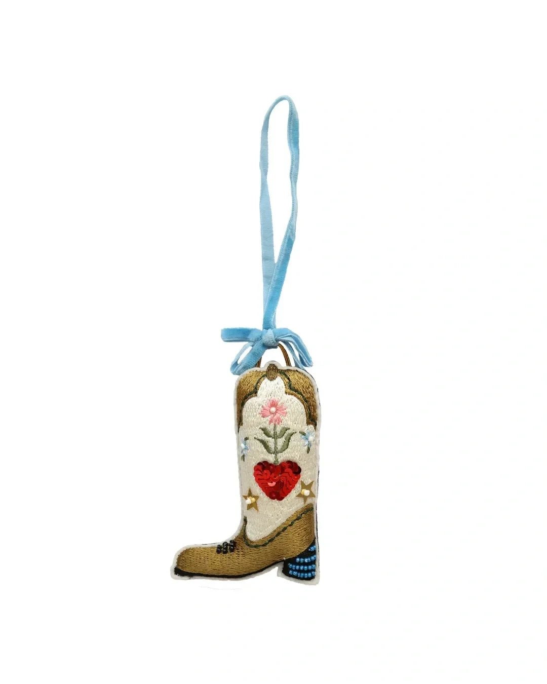 All the Luck in the World - Weihnachtsanhänger • Cowboy Boot - ROSA ECK