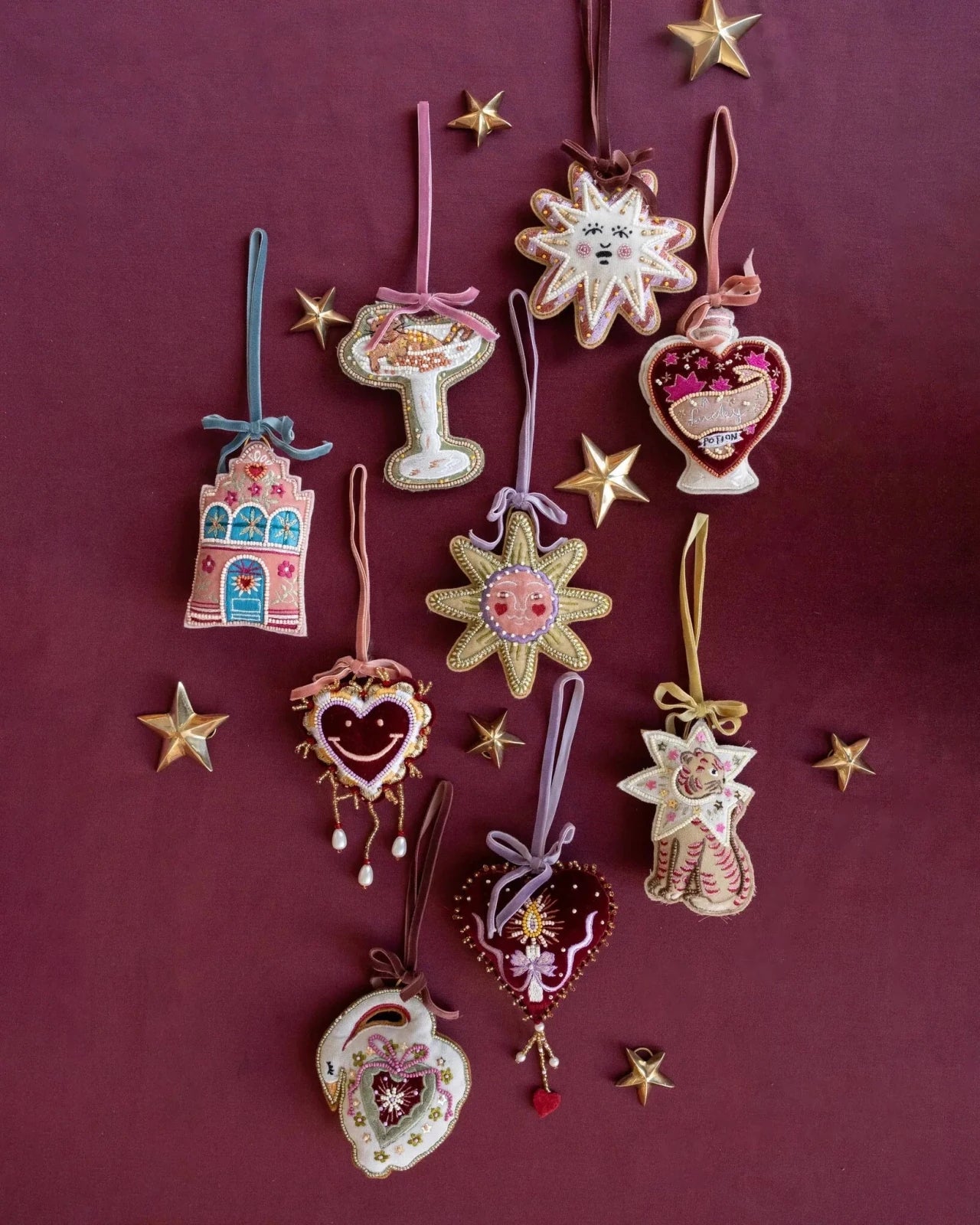 All the Luck in the World - Weihnachtsanhänger • Happy Star - ROSA ECK