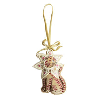 All the Luck in the World - Weihnachtsanhänger • Tiger with Star - ROSA ECK