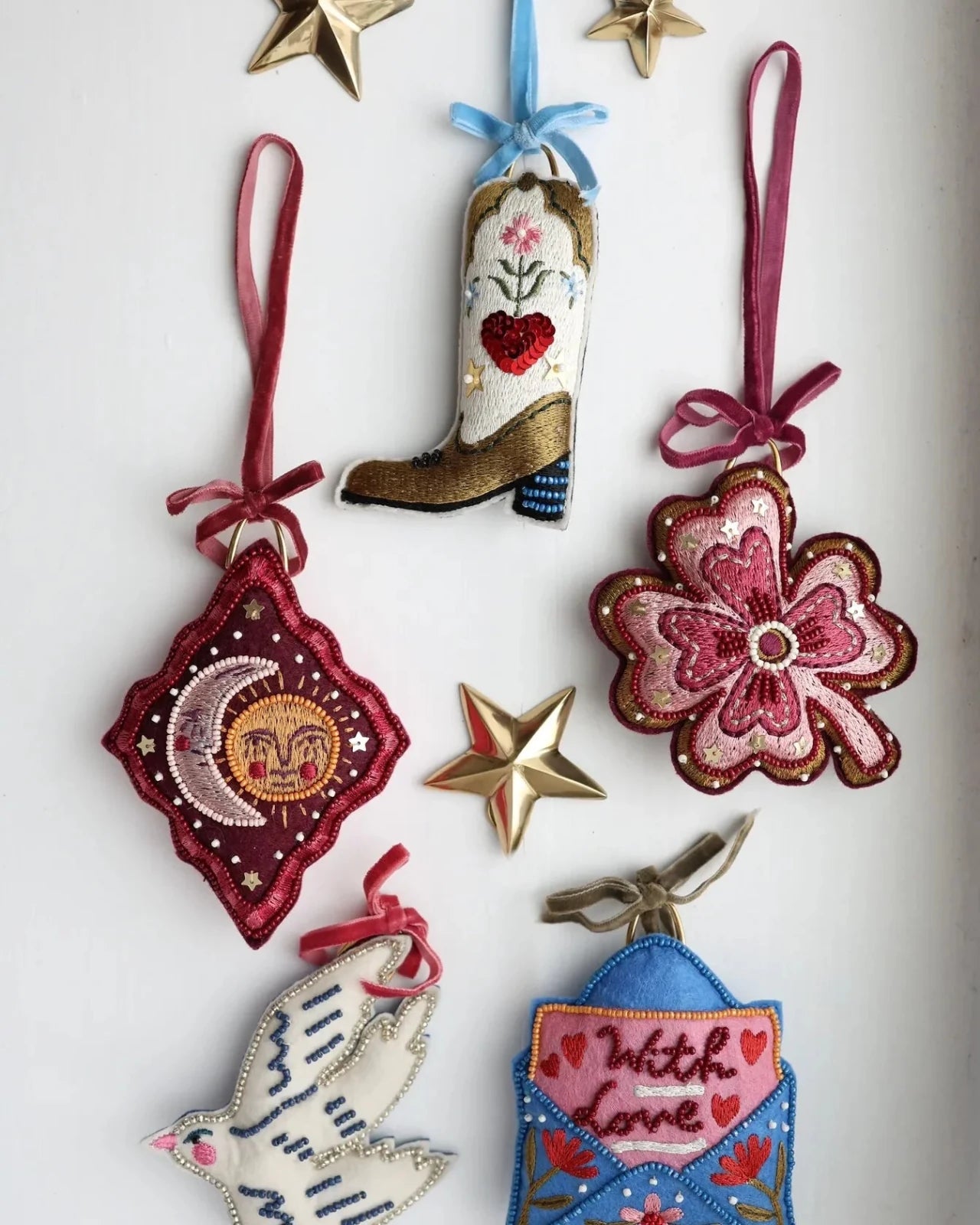 All the Luck in the World - Weihnachtsanhänger • White Swallow - ROSA ECK
