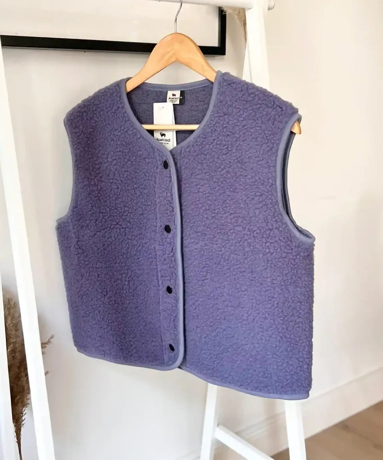 Alwero - TYB Weste aus Wolle • Amethyst (Lila) - Weste - ROSA ECK Concept Store