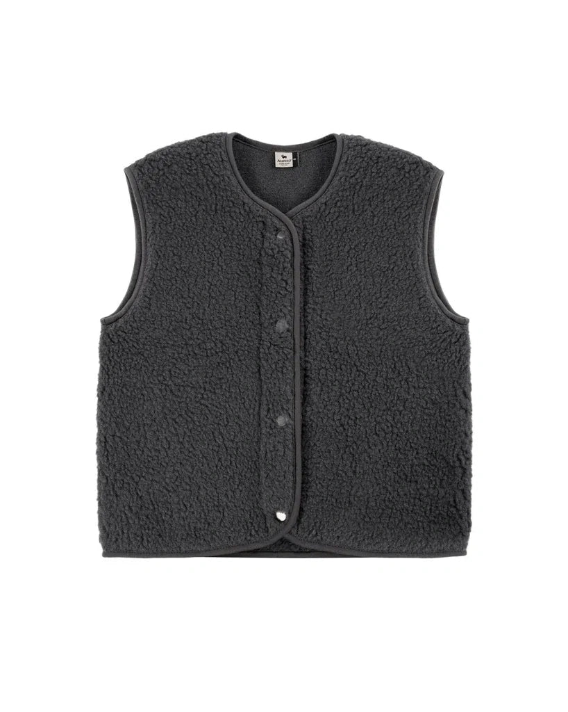 Alwero - TYB Weste aus Wolle • Anthracite (Grau) - ROSA ECK