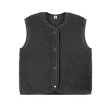 Alwero - TYB Weste aus Wolle • Anthracite (Grau) - ROSA ECK