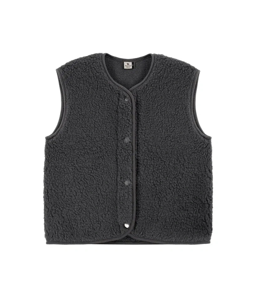 Alwero - TYB Weste aus Wolle • Anthracite (Grau) - ROSA ECK