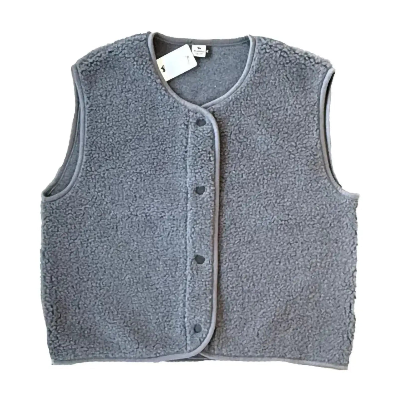 Alwero - TYB Weste aus Wolle • Anthracite (Grau) - Weste - ROSA ECK Concept Store