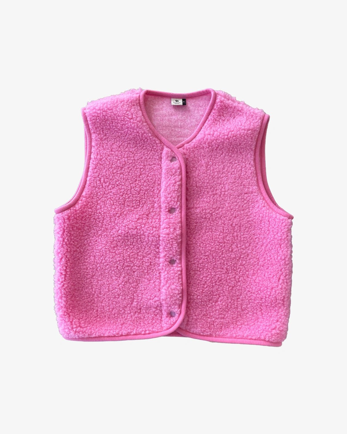 Alwero TYB Weste aus Wolle in Pink (Bubble Gum), Vorderansicht