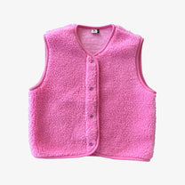 Alwero TYB Weste aus Wolle in Pink (Bubble Gum), Vorderansicht