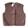 Alwero - TYB Weste aus Wolle • Choco Martini (Dunkelbraun) - Weste - ROSA ECK Concept Store