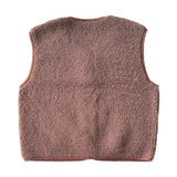 Alwero - TYB Weste aus Wolle • Choco Martini (Dunkelbraun) - Weste - ROSA ECK Concept Store