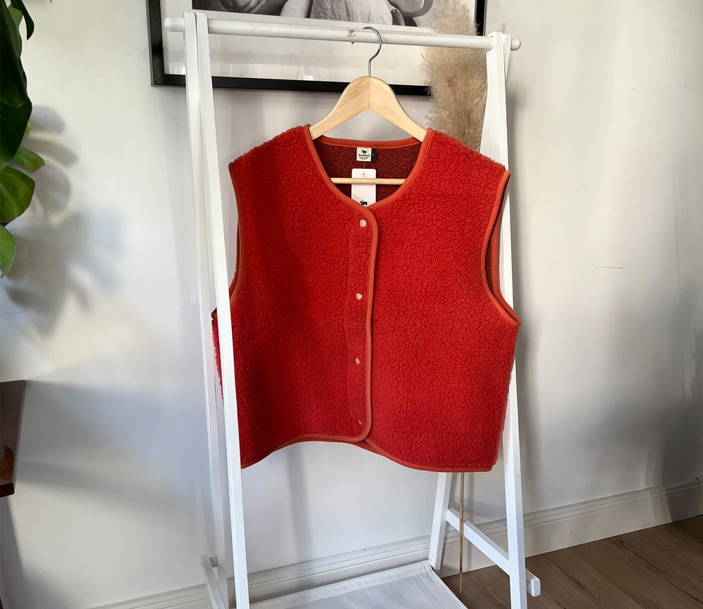 Alwero - TYB Weste aus Wolle | Coral Rot - ROSA ECK - Rot, ,