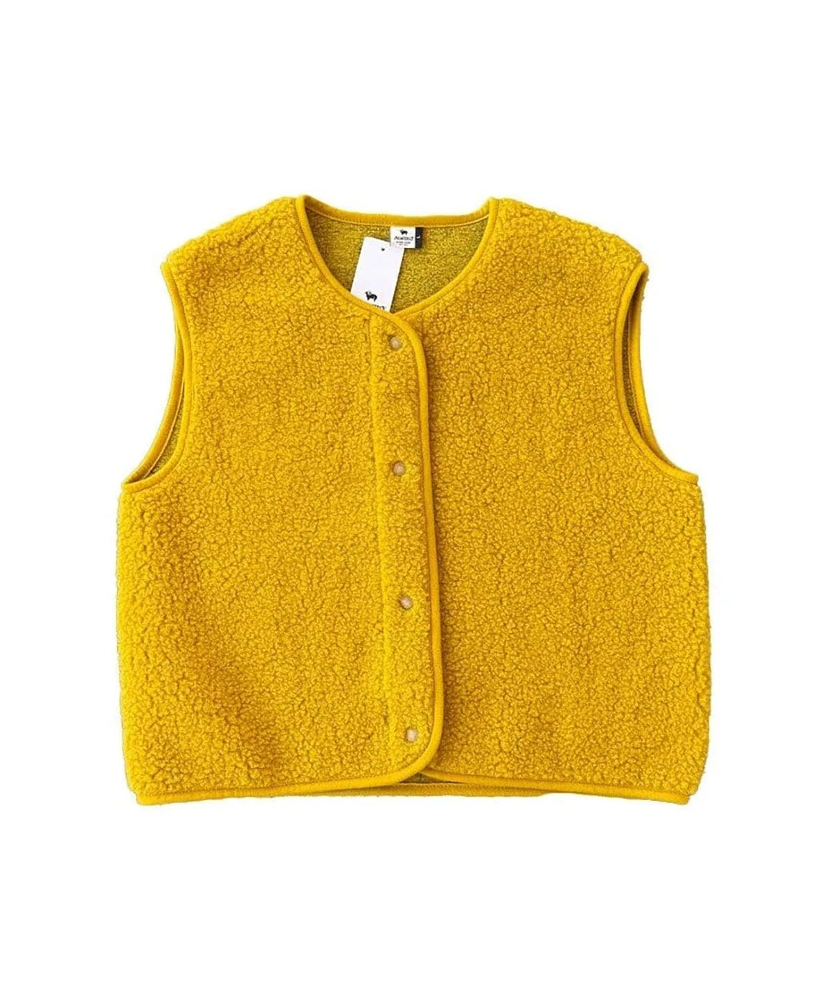 Alwero - TYB Weste aus Wolle • Dijon (Gelb) - Weste - ROSA ECK