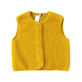 Alwero - TYB Weste aus Wolle • Dijon (Gelb) - Weste - ROSA ECK