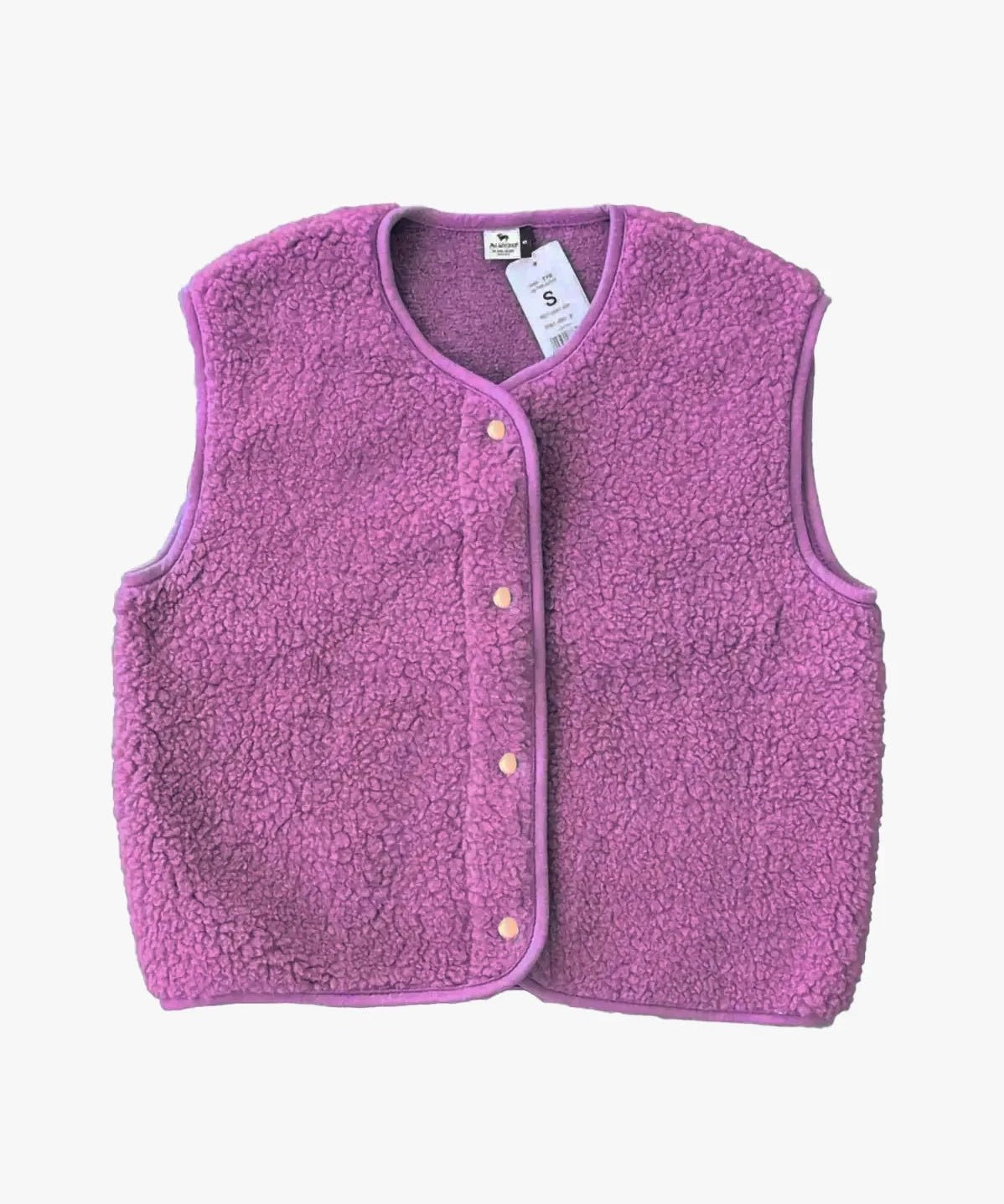 Alwero - TYB Weste aus Wolle • French Violet (Dunkellila) - Weste - ROSA ECK