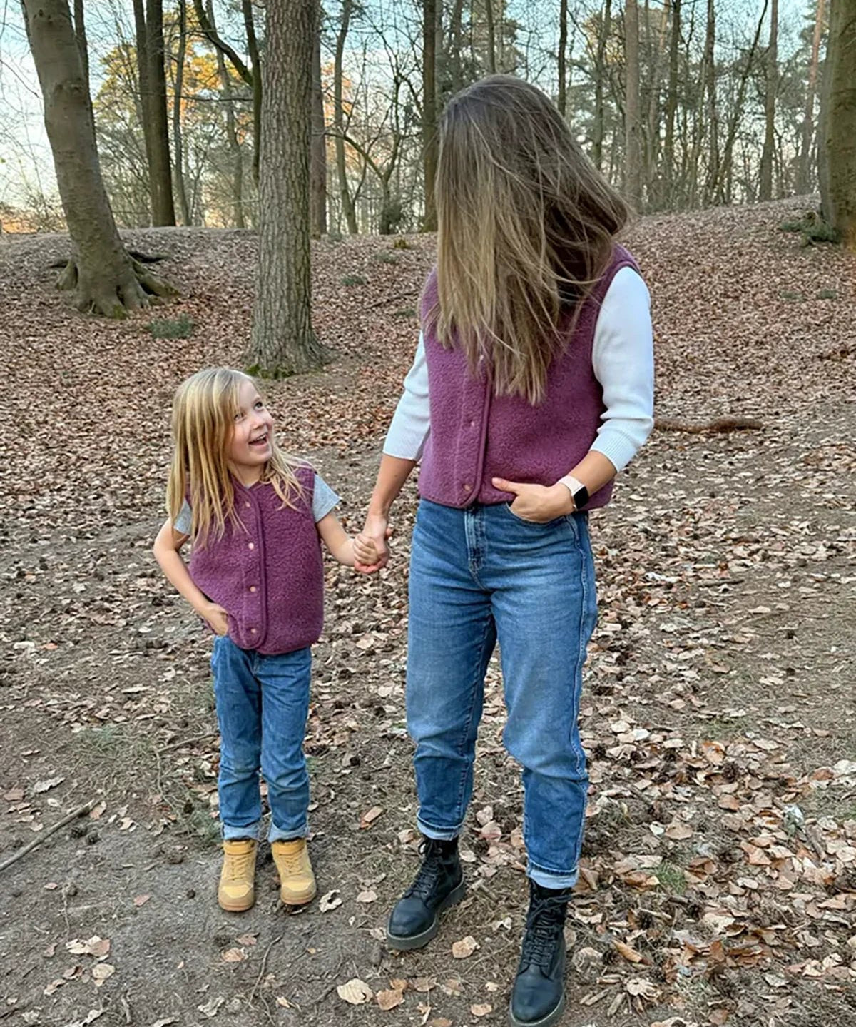 Alwero - TYB Weste aus Wolle • French Violet (Dunkellila) - Weste - ROSA ECK