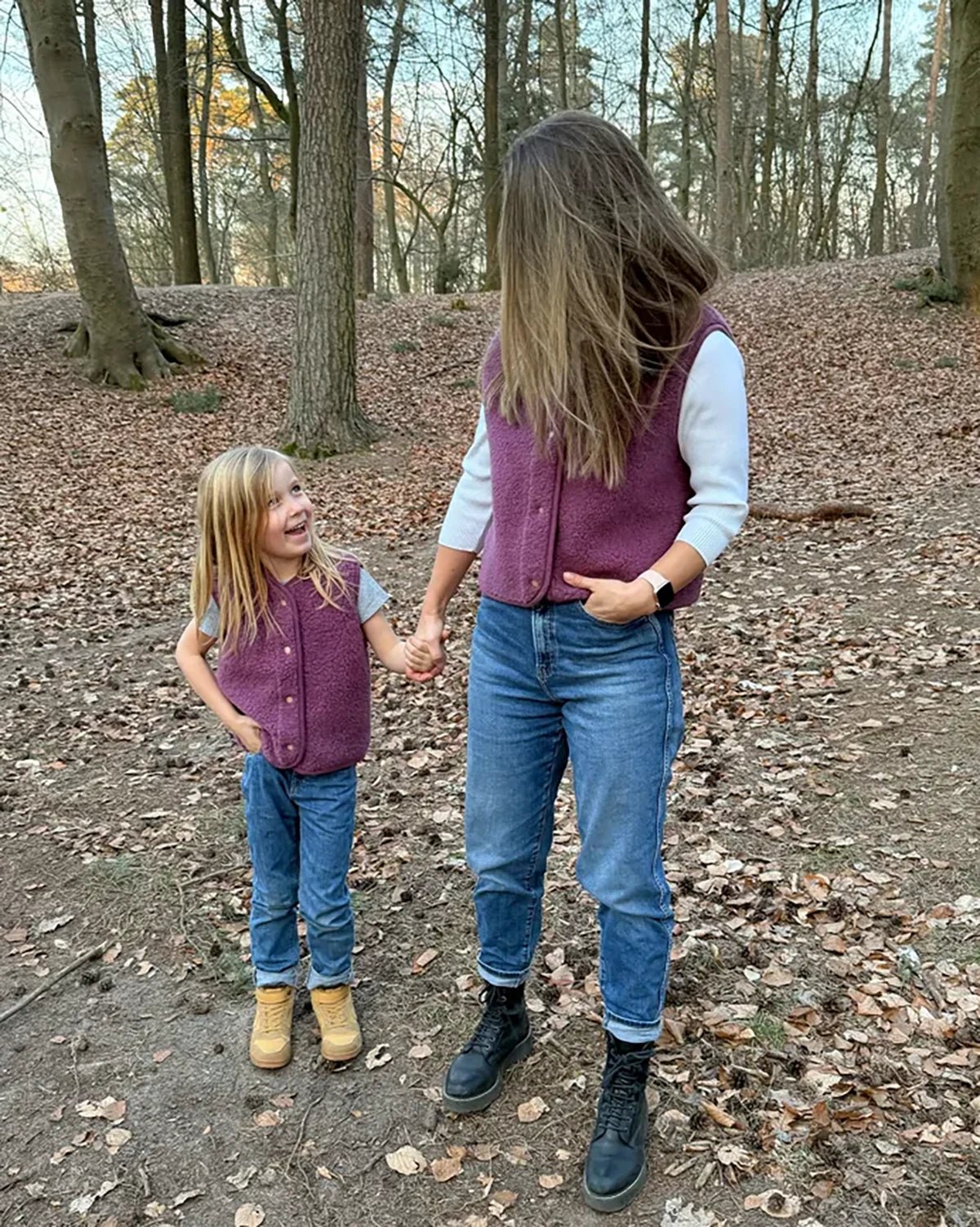 Alwero - TYB Weste aus Wolle • French Violet (Dunkellila) - Weste - ROSA ECK