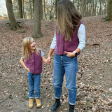 Alwero - TYB Weste aus Wolle • French Violet (Dunkellila) - Weste - ROSA ECK