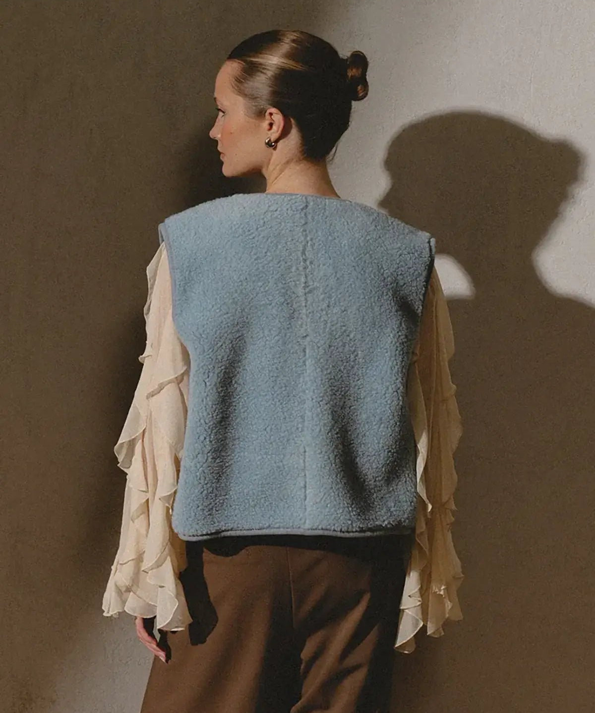 Alwero - TYB Weste aus Wolle • Ice Blue (Hellblau) - Weste - ROSA ECK Concept Store