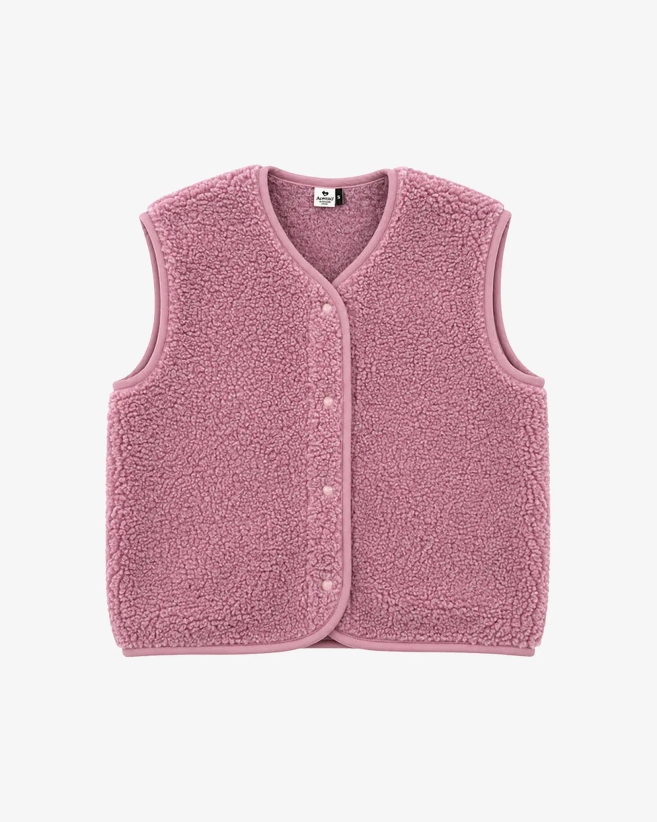 Alwero - TYB Weste aus Wolle • Venetian Pink (Rosa) - ROSA ECK