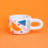Ana Seixas - ABSTRACT Tasse aus Keramik mit abstrakten Mustern - Kaffee - und Teetasse - ROSA ECK Concept Store