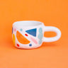 Ana Seixas - ABSTRACT Tasse aus Keramik mit abstrakten Mustern - Kaffee - und Teetasse - ROSA ECK Concept Store