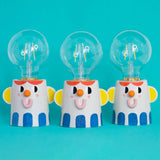 Ana Seixas - GOOD FRIEND Tischlampen aus Keramik • Blau - Lampe - ROSA ECK Concept Store