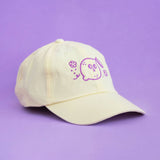 Ana Seixas - MAGIC LEMON Cap • Hellgelb/Lila - Cap - ROSA ECK Concept Store